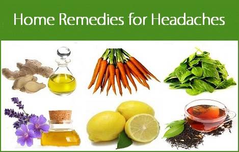 Home remedies for headache