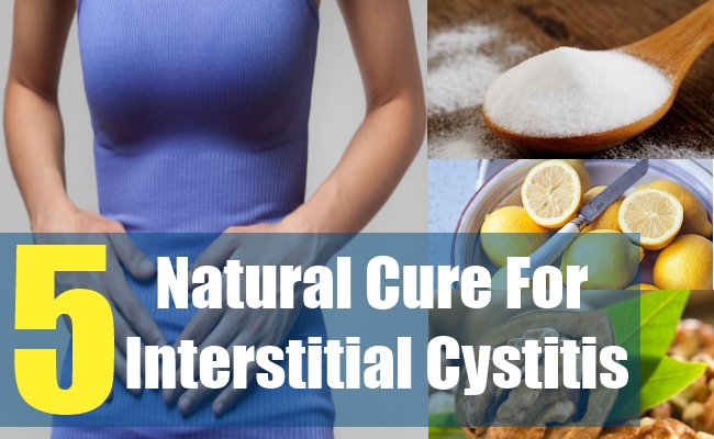 home treatment for interstitial cystitis