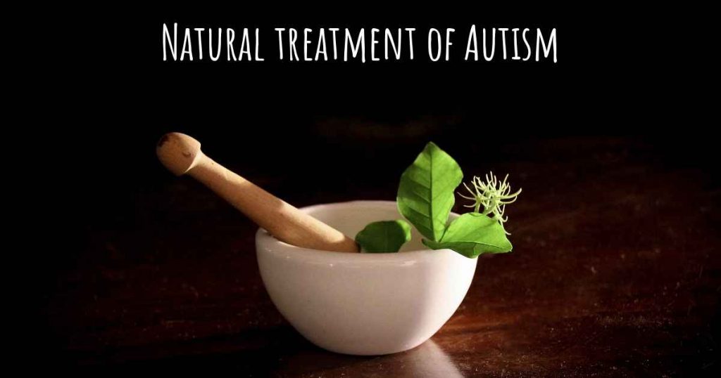 Natural treatment for autism