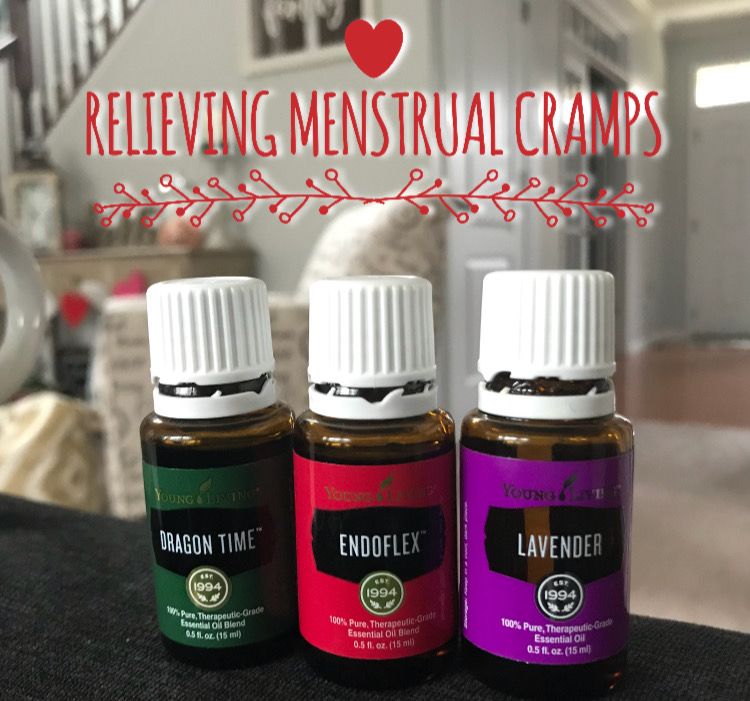 Essential oils for menstrual cramps relief