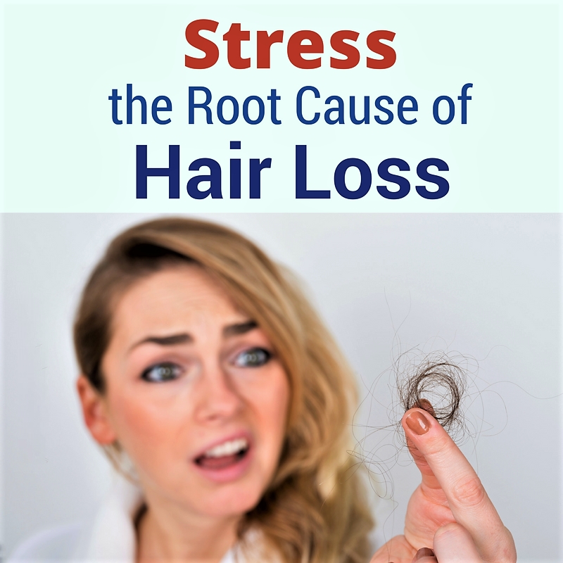 Chronic stress is the main cause of hair loss in women