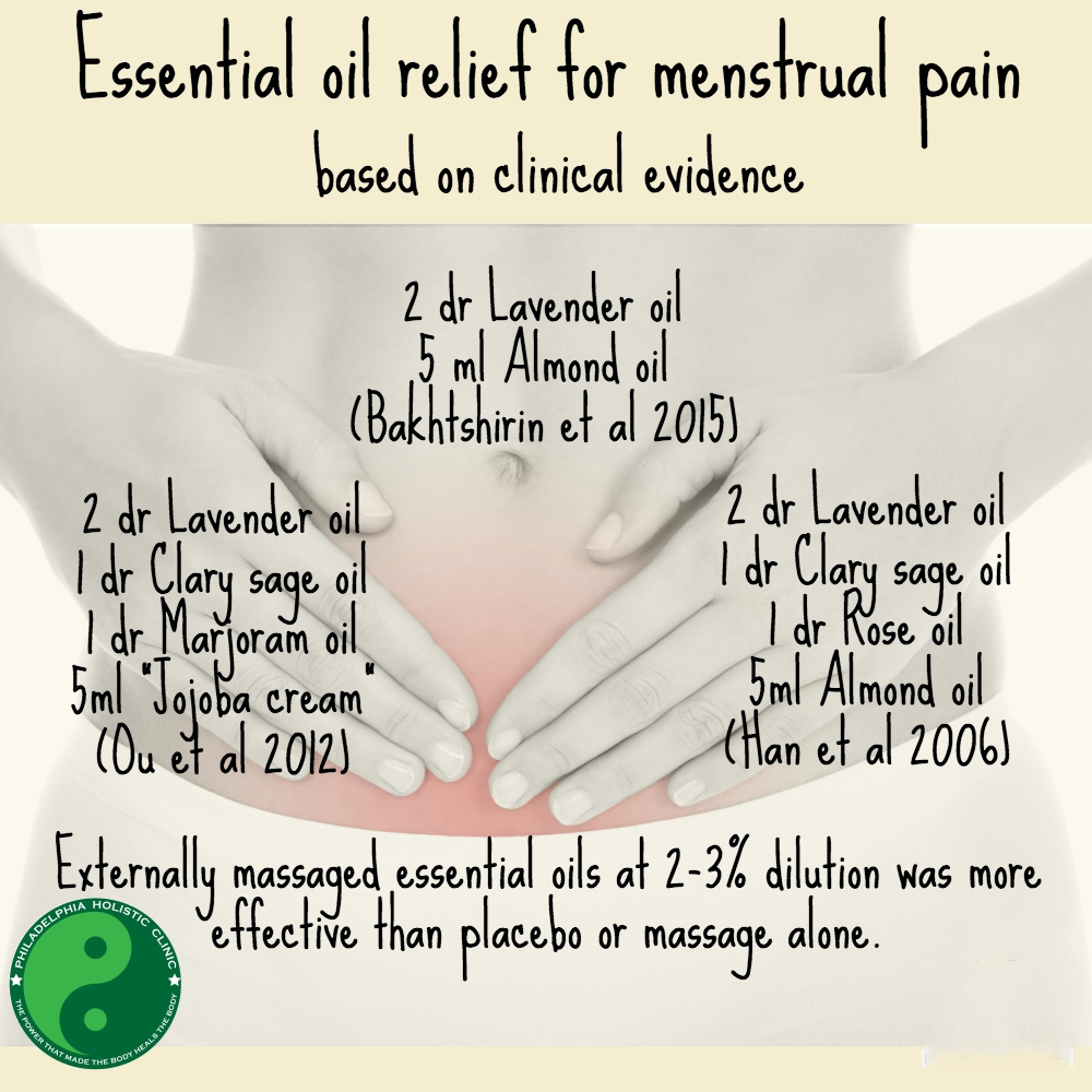 Best essential oils for cramps relief