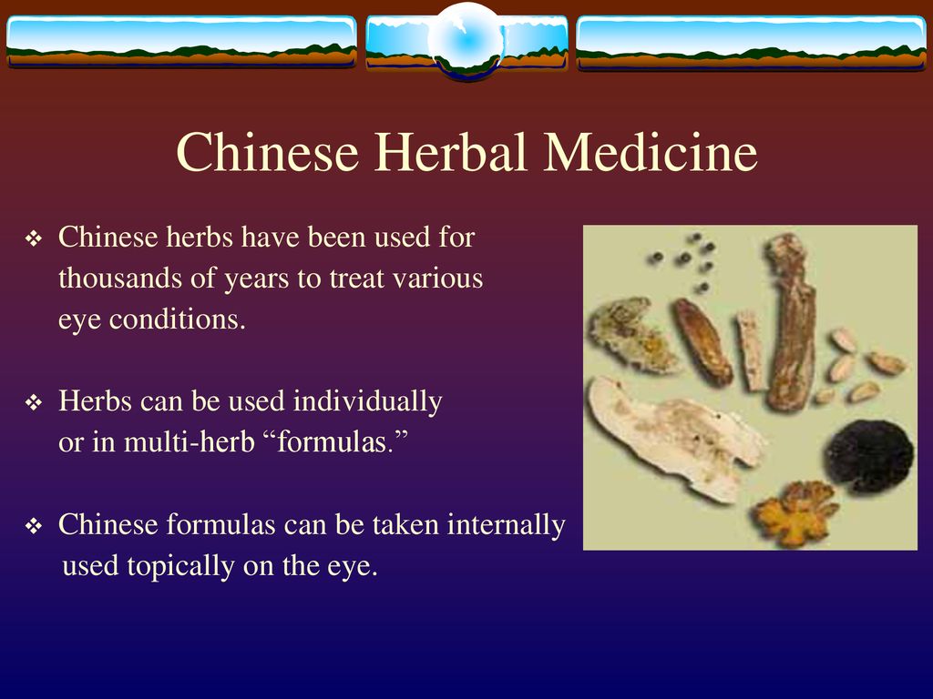 Chinese Herbal Medicine for digital eye strain