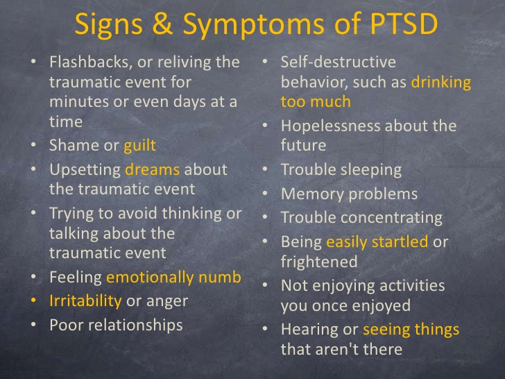 PTSD symptoms