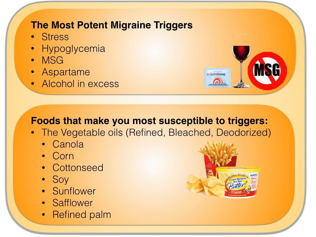 diet - one of the essential home remedies for headaches