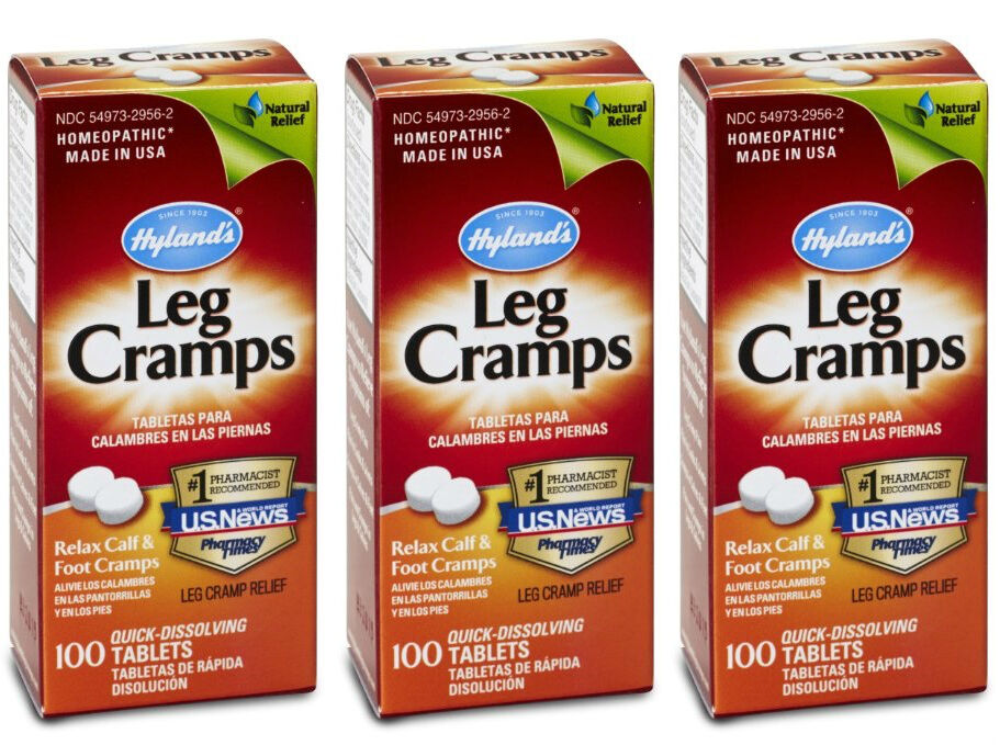 Homeopathy for leg cramps by Hyland's