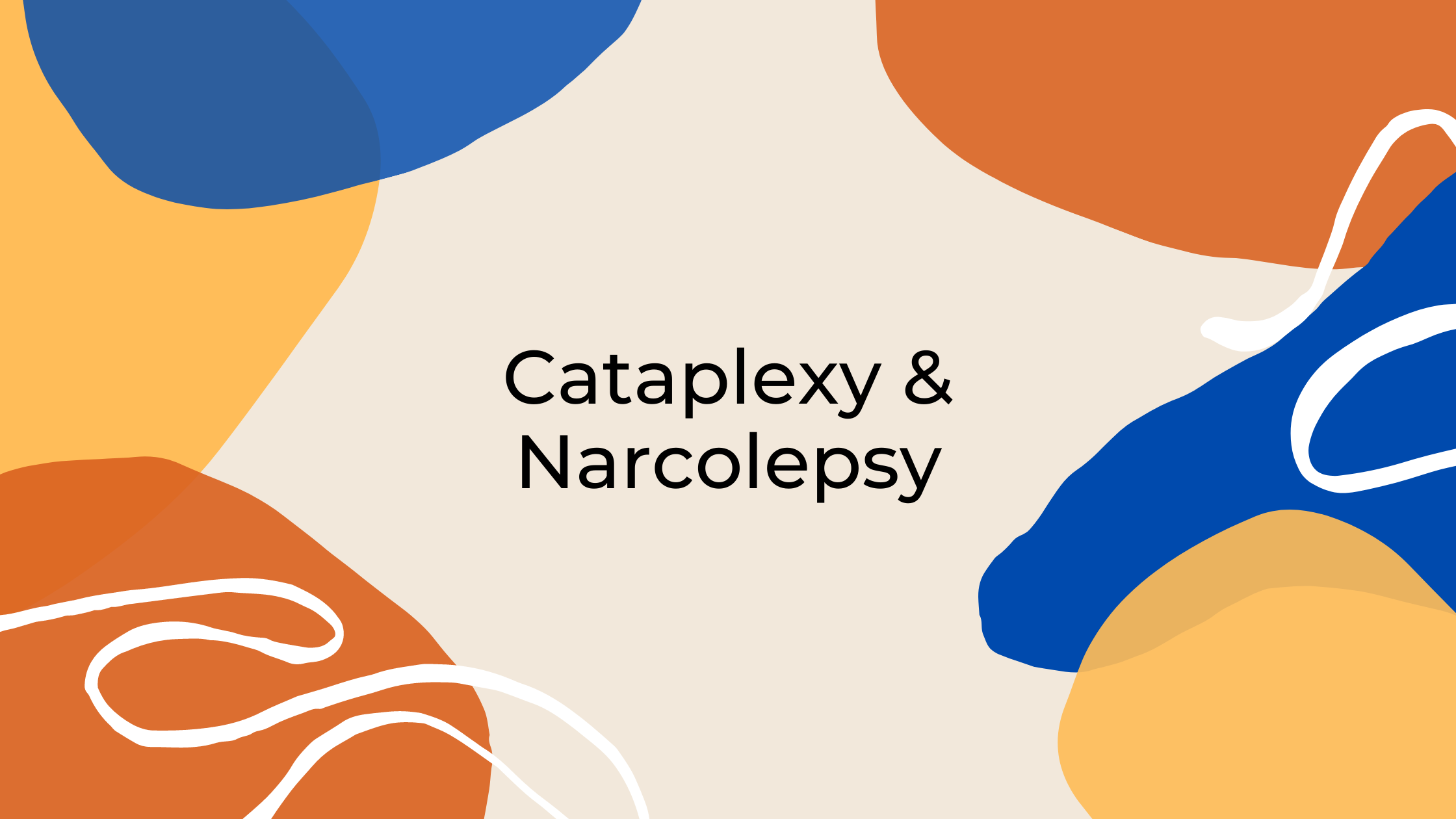 catalepsy vs cataplexy