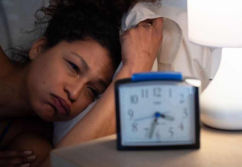 Insomnia - one of the side effects of prednisone