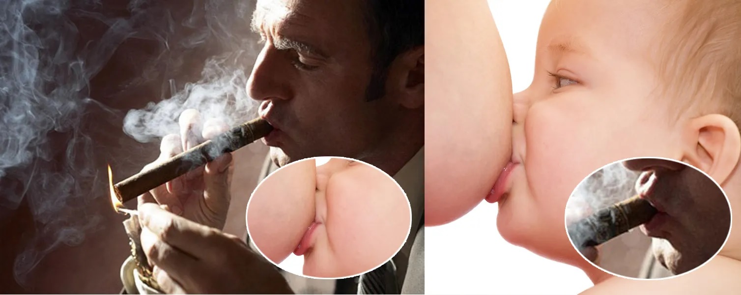 Smoking like Milking