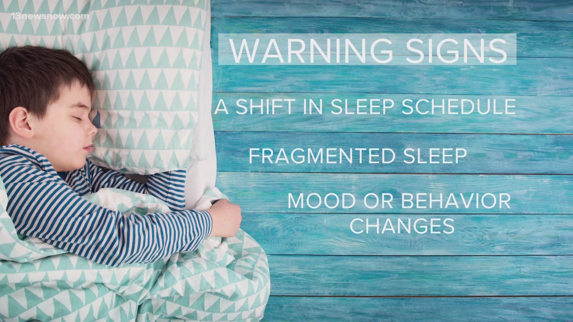 Fragmented sleep is a warning sign