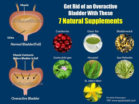 natural treatments for overactive bladder