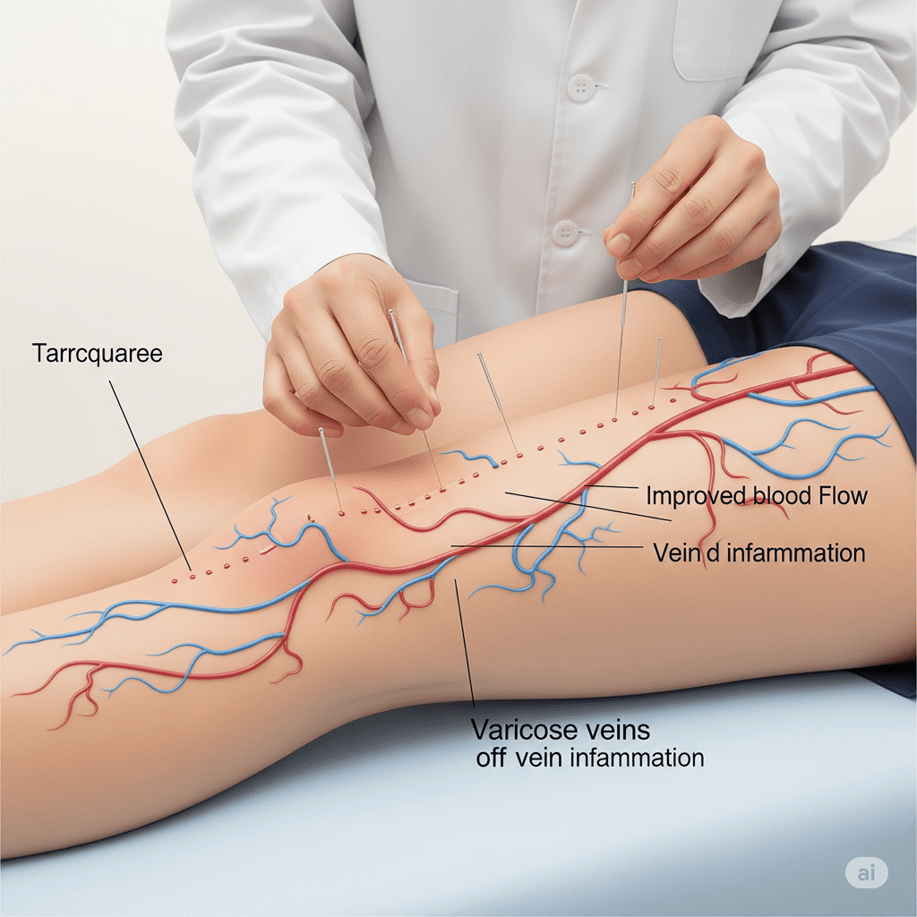 Acupuncture for varicose veins