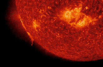 Solar storms