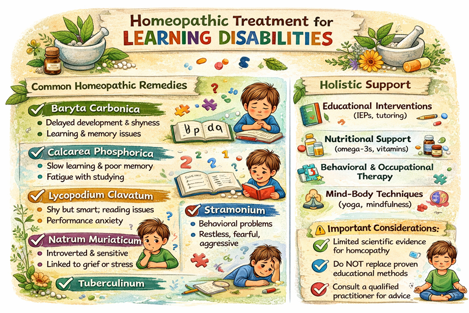 Homeopathic Treatment for Learning Disabilities