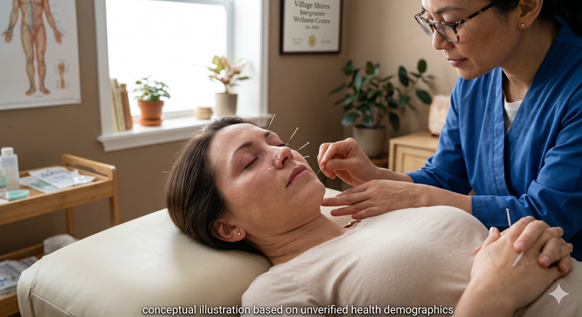 Acpuncture for allergic rhinitis