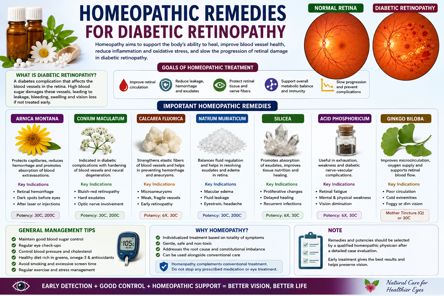 Homeopathic Remedies for Diabetic Eye Disease