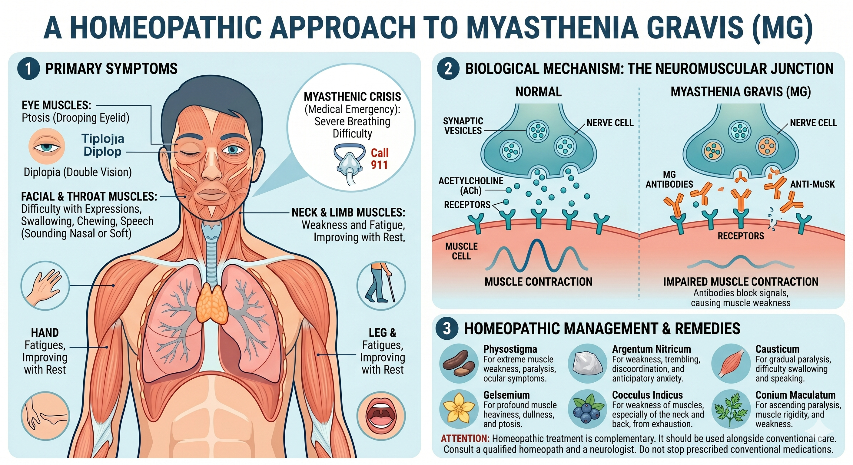 Homeopathic Treatment for Myasthenia Gravis
