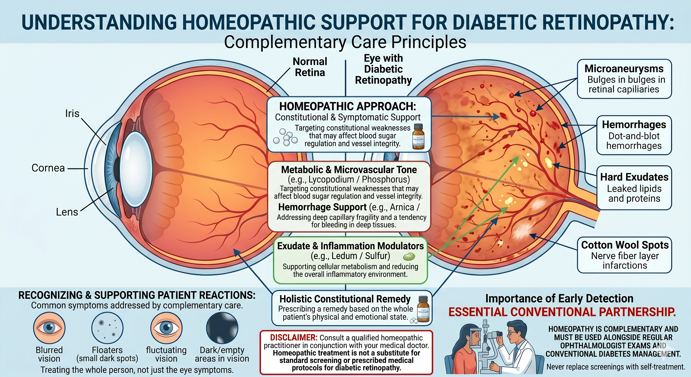 Homeopathic Treatment for Diabetic Eye Disease