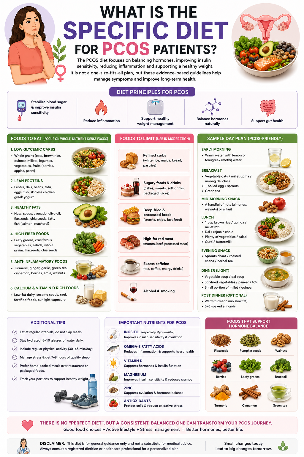 Diet for PCOS patients