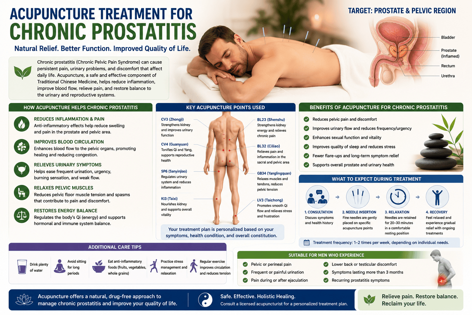 Acupuncture for chronic prostatitis