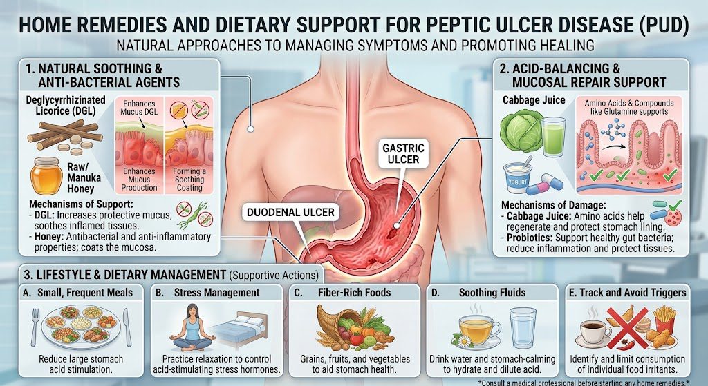 Home remedies for PUD