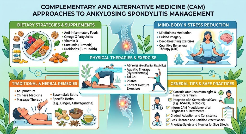 Complementary and Alternative Medicine Approaches to Ankylosing Spondylitis