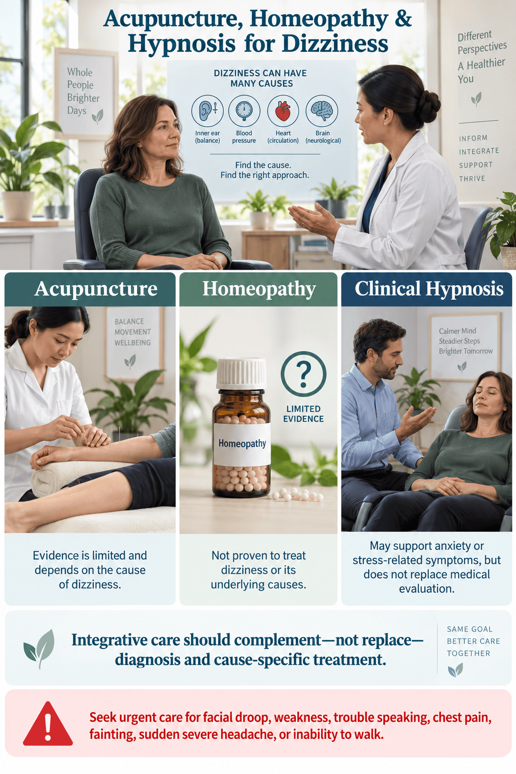 Alternative treatments of Dizziness