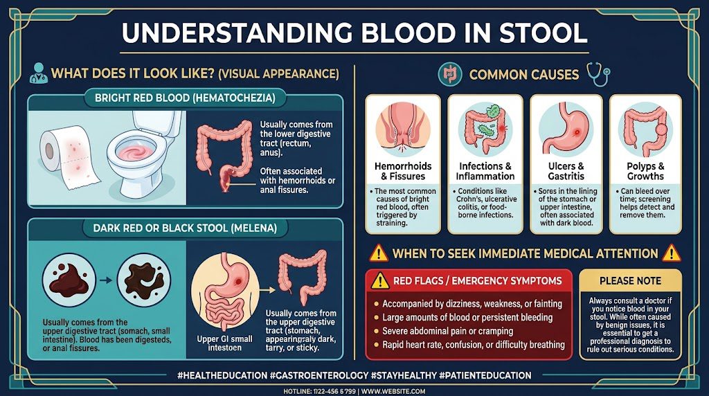 Blood in stool