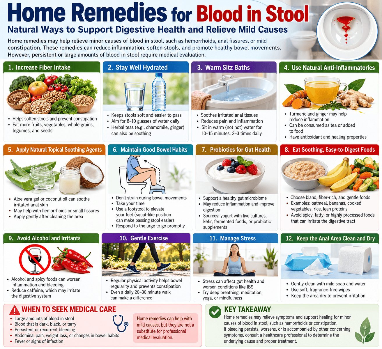 Home Remedies for Blood in Stool
