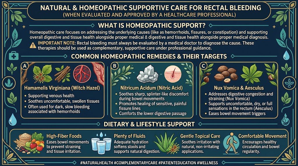 Homeopathic remedies for blood in stool